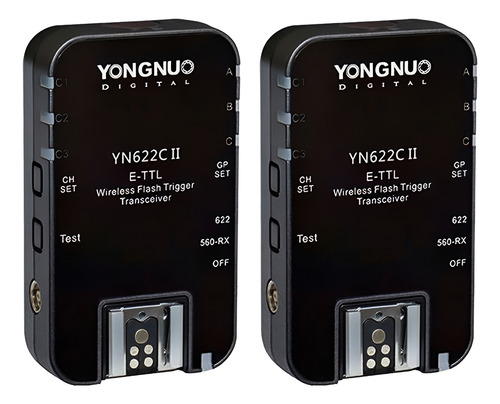 Radio Disparador Yongnuo Yn622 Ii Canon X 2 Unidades