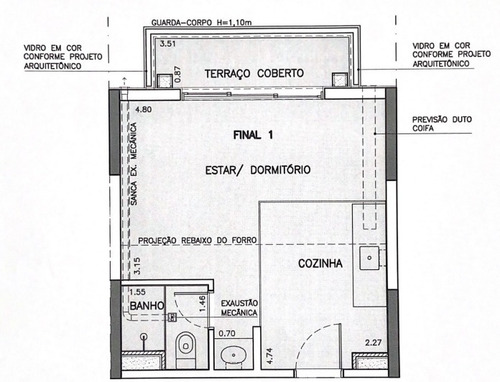 Imagem 14 de 14 de Linea Perdizes - Studio 1 Dormitório