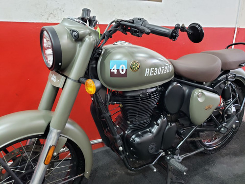 Royal Enfield Classic 350 Abs Signals Marsh Grey 2024 Cinza