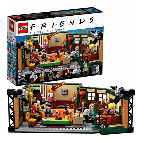 Figuras Para Armar Lego 21319 Friends Central Perk Ju Fgr 