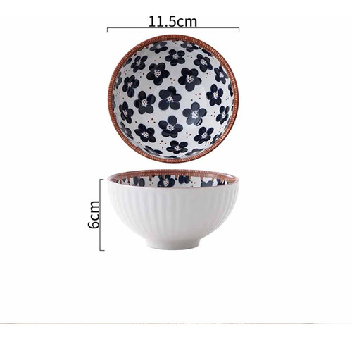 Imagen 3 de 3 de Bowl Medium De Cerámica Vintage - 11.5x6cm