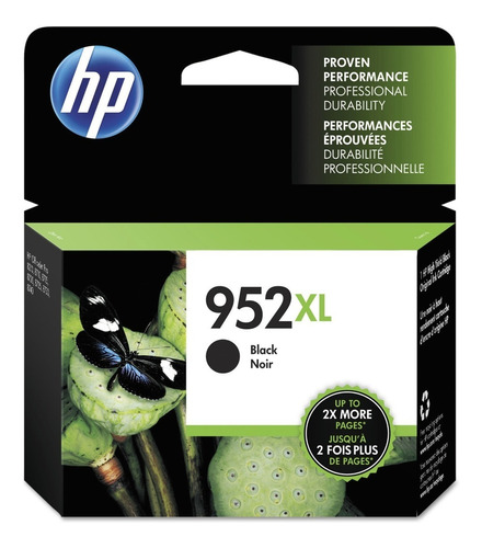 Cartucho Tinta Original Hp 952xl Negro. Nuevo Hp