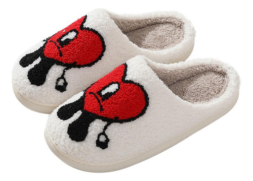 Zapatillas Para Mujer Y Pareja Slides Bad Bunny Slippers Hom