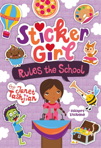 Livro Sticker Girl Rules The School : Stickers Included