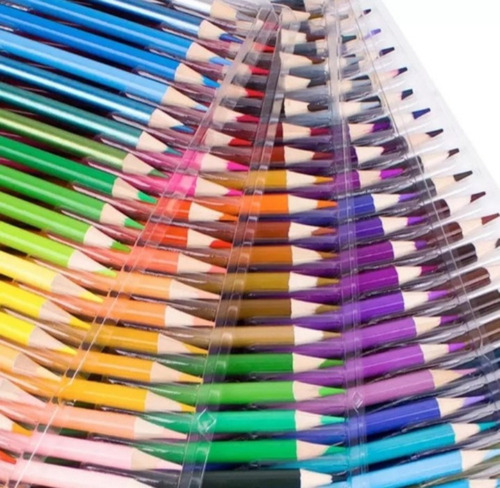 Imagem 4 de 7 de Lápis De Cor Artístico Profissional, Estojo Com 160 Cores