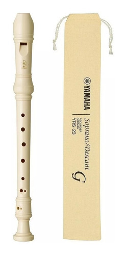 Flauta Dulce Yamaha Yrs 23  Soprano Envios 