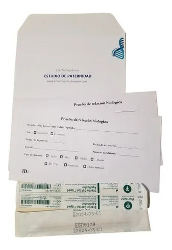 Imagen 3 de 3 de Prueba De Paternidad, Kit Para Adn, Laboratorio Certificado