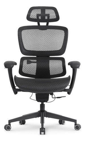 Cadeira Escritório Dt3 Office Series Azzera Black - 14055-5 Cor Preto Material Do Estofamento Mesh
