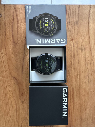 Reloj Garmin Enduro 3 Un Día De Uso Negro Mesh Negro Negro