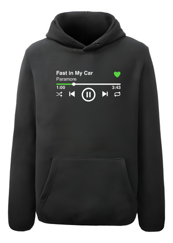 Sudadera Musical Paramore | Fast In My Car