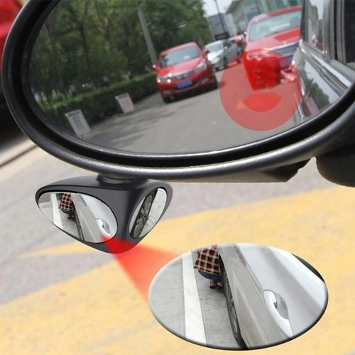 Imagen 3 de 9 de Espejo Punto Ciego Auto Moto Camión Doble Visión