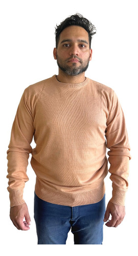 Sweater Hombre Hilo Basico Blackwood