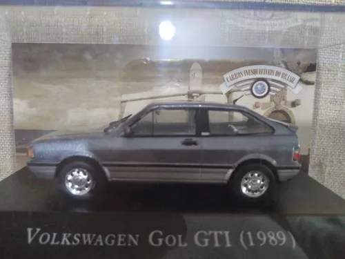 Miniatura Volkswagen Gol Gti 1989 Rebaixado Metal 1:43