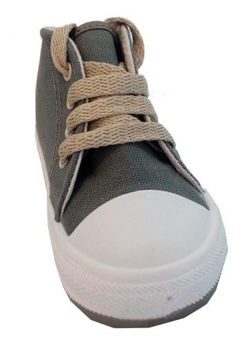 Imagen 7 de 10 de Zapatillas Botitas Lona Infantil Marca Pampero Modelo Juani