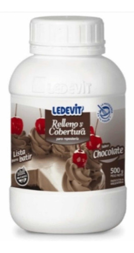 Crema Ledevit Lista Para Batir De Chocolate 1/2 Lt.