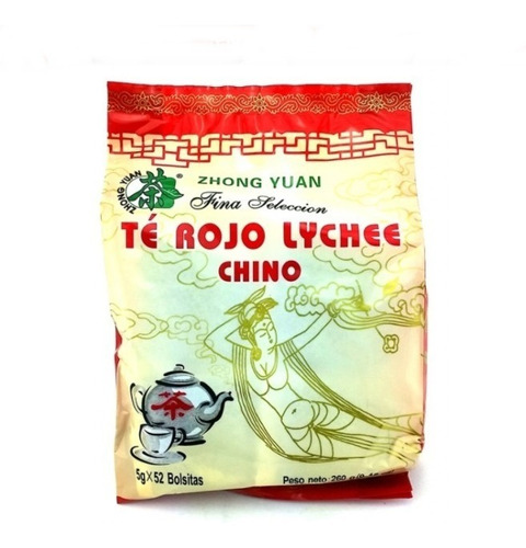 Té Rojo Chino Fina Selección 52 Bolsitas