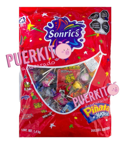 Dulce Surtido Sonrics Piñata Mágica