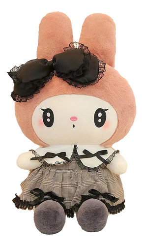 Muñeca De Peluche Kuromi De Hello Kitty 35 Cm