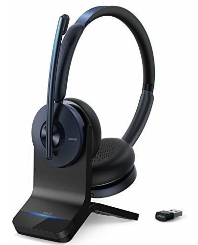 Audifonos Bluetooth Para Conferencias - Anker Powerconf H700 Color Azul