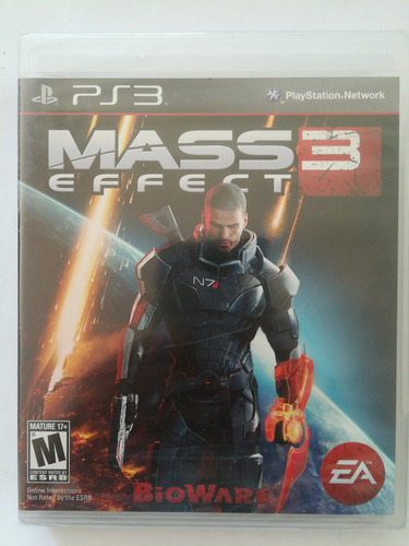 Mass Effect 3 Ps3 100% Nuevo, Original Y Sellado