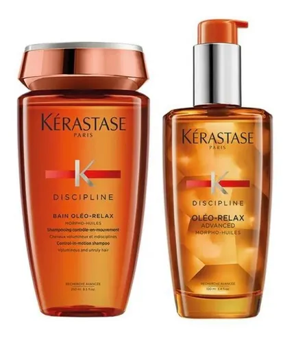 Kit Kérastase Discipline Oléo Relax - Shampoo + Óleo | MercadoLivre