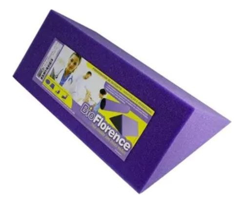Triângulo Posicionador Espuma 41x18x25 Cm Bio Florence Cor Roxo