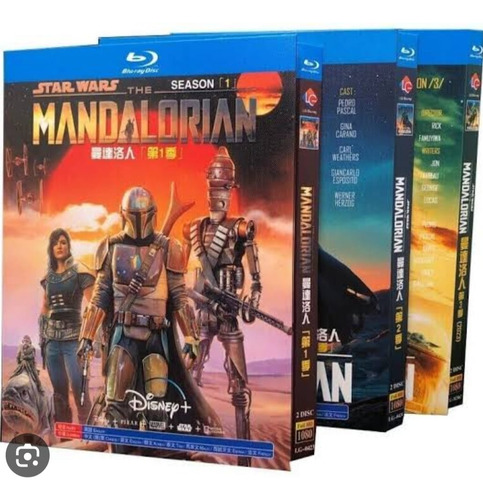 The Mandalorian 1,2,3 En Discos Bluray En Alta Definición 