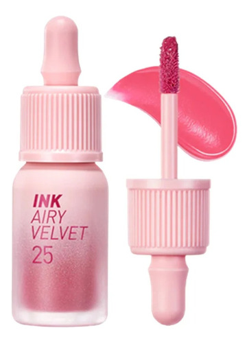 Labial Peripera Ink Airy Velvet #25 Zazzy Peach Coreano