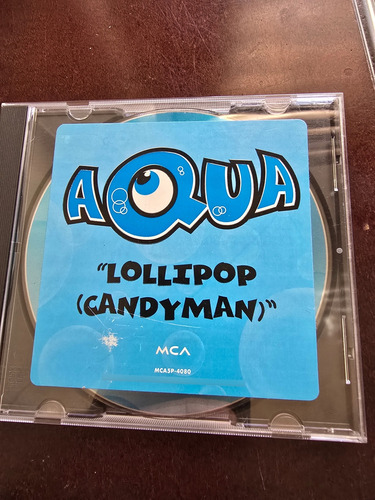 Aqua Lollipop (candyman) (usado) Estándar