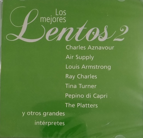 Lentos Internacional Vol. 2 Cd Nuevo De Grandes Interprete 