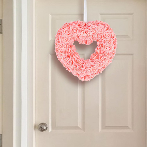 Decoración De Valentín Corona De Rosas Estilo B