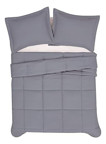 London Fog ' Juego De Edredón Y Funda De Almohada Xl De 2 Pi