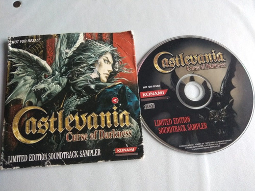 Soundtrack Castlevania Curse Of Darkness Limited Edition