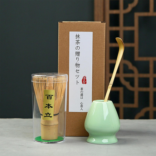 Batch De Matcha Set De Cerámica Batcher Matcha Y Verde