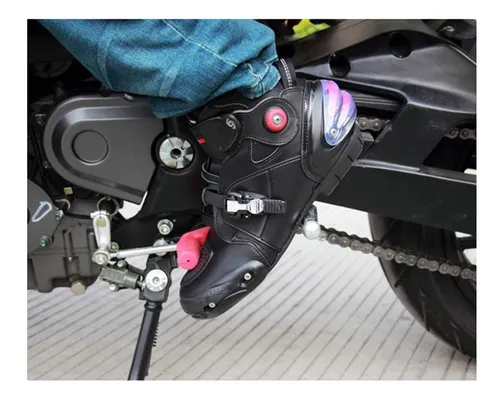 Botas Botines Moto Protección Speed Talla 41 - 41 1/2 Caña B