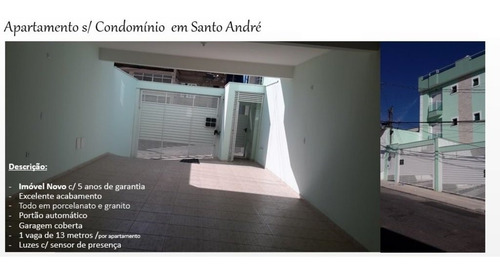 Pq N Oratório Santo André, Apto Sem Cond, 2 Dorms, 1 Vg, 56 M², Semi Mobiliádo. - 55682