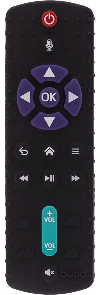Brinquedo Infantil Controle Remoto Em Silicone P Bebê Buba