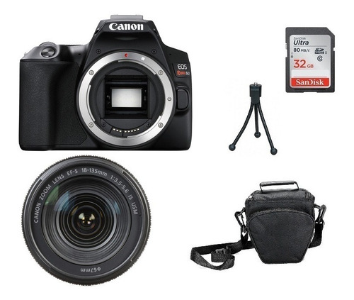 Kit Câmera Canon Sl3 18-135mm Is Usm 4k Wifi Garantia Novo