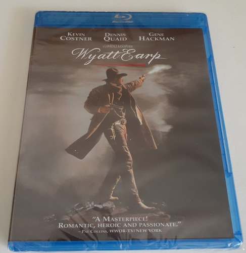 Wyatt Earp Kevin Kostner Blu-ray Nuevo Original Sellado