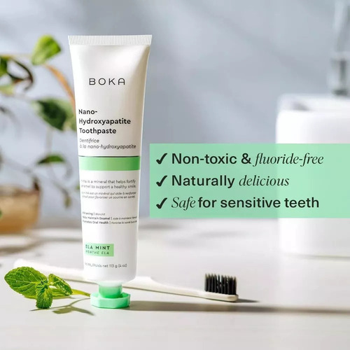 ' Jp 2pcs Pasta De Dientes Con Nano Hidroxiapatita De Menta