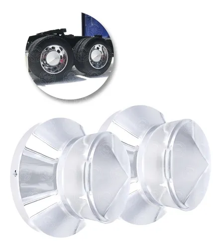 comprar Par Bombin Cubre Birlos Copa Tapa Trasera Base Camion Cromo