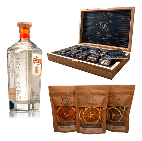 Kit Gin Tonic Heredero + Estuche Kaia Botanicos + Citricos