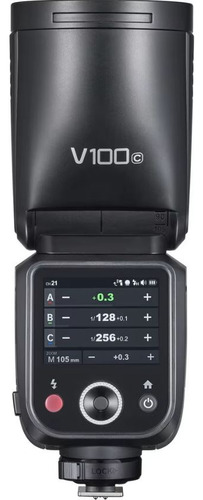 Flash Speedlite Godox V100 Ttl Para Nikon Com Nota Fiscal