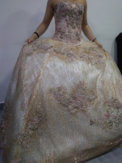 Vestidos De Xv Anos Ragazza Dorado | MercadoLibre 📦 Vestidos De Xv Anos Ragazza Dorado | MercadoLibre 📦