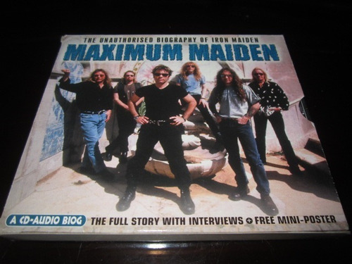 Maximum Maiden Cd + Poster Iron Maiden Uk 2000 Ozzyperu