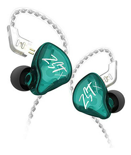 Kz Zst X - Auriculares In-ear Híbridos Con Cable Desmontable