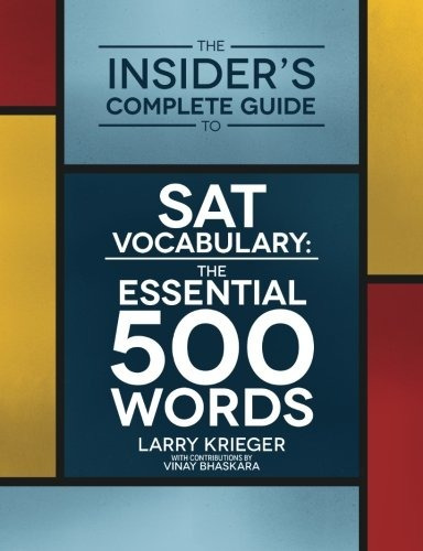 Book : The Insider's Complete Guide To Sat Vocabulary: T...