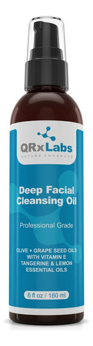 Qrxlabs Deep Facial Cleansing Oil Limpeza Facial 180ml