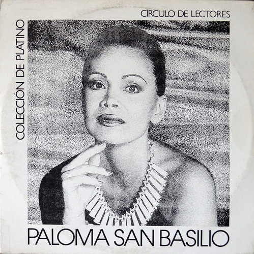 Disco Lp Paloma San Basilio - Colección De Platino - 2 Lps