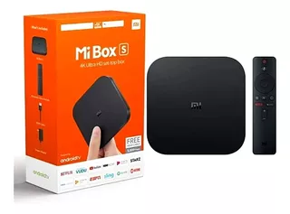 Tv Box Xiaomi Mi Box S 4k Original Convertidor A Smart Tv